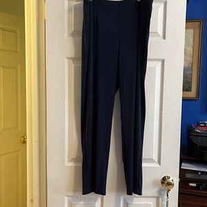 Navy pull on slacks